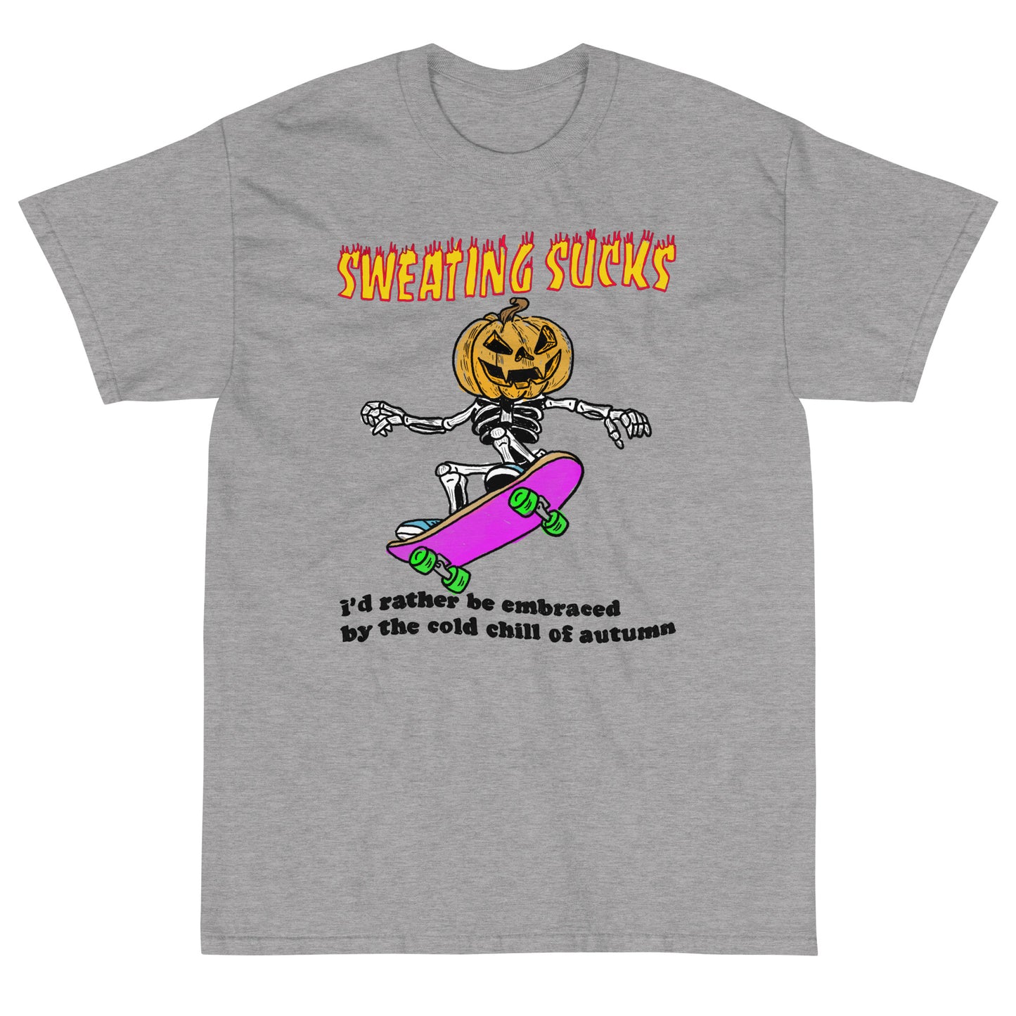 No Sweat Halloween Short Sleeve T-Shirt