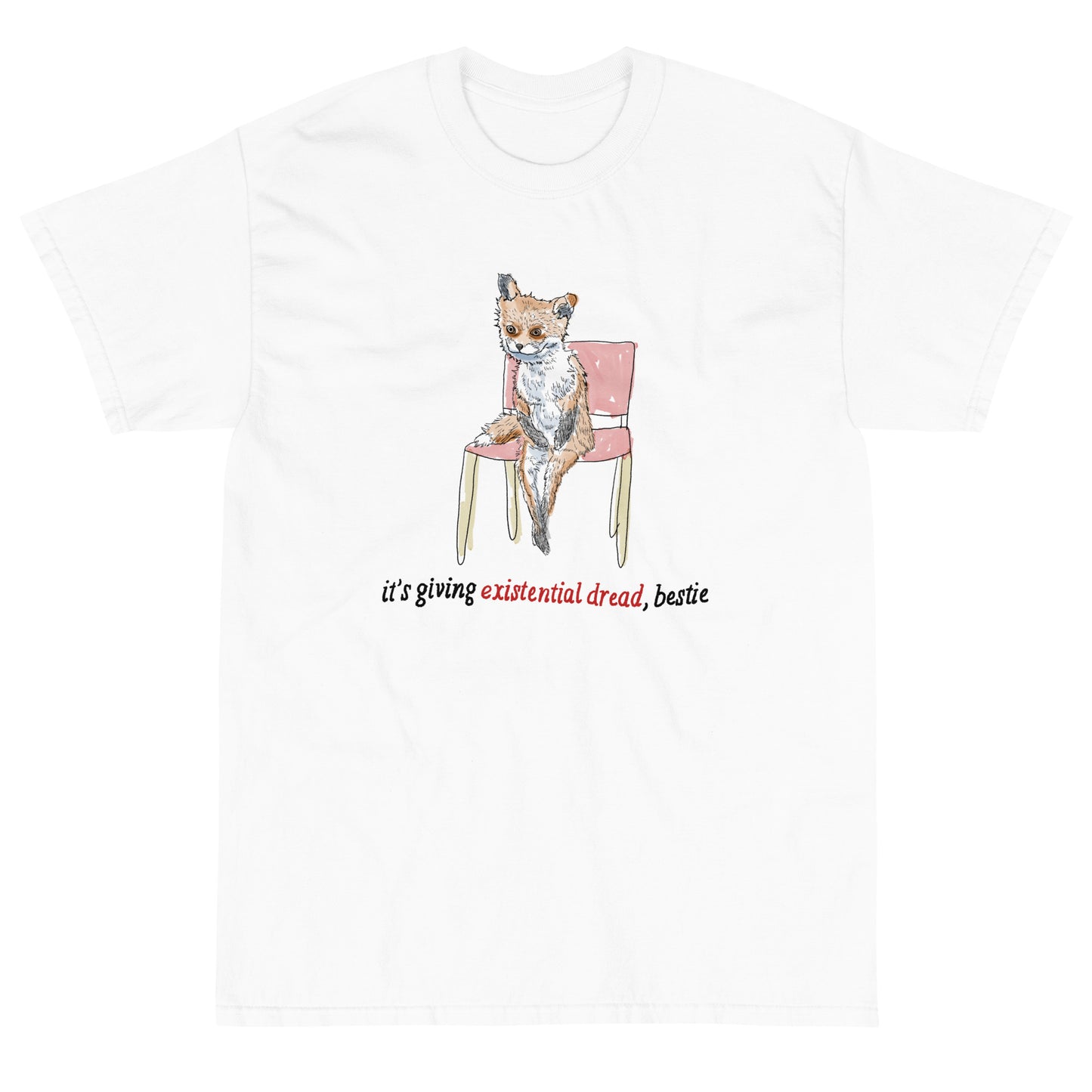 Existential Dread meme Short Sleeve T-Shirt