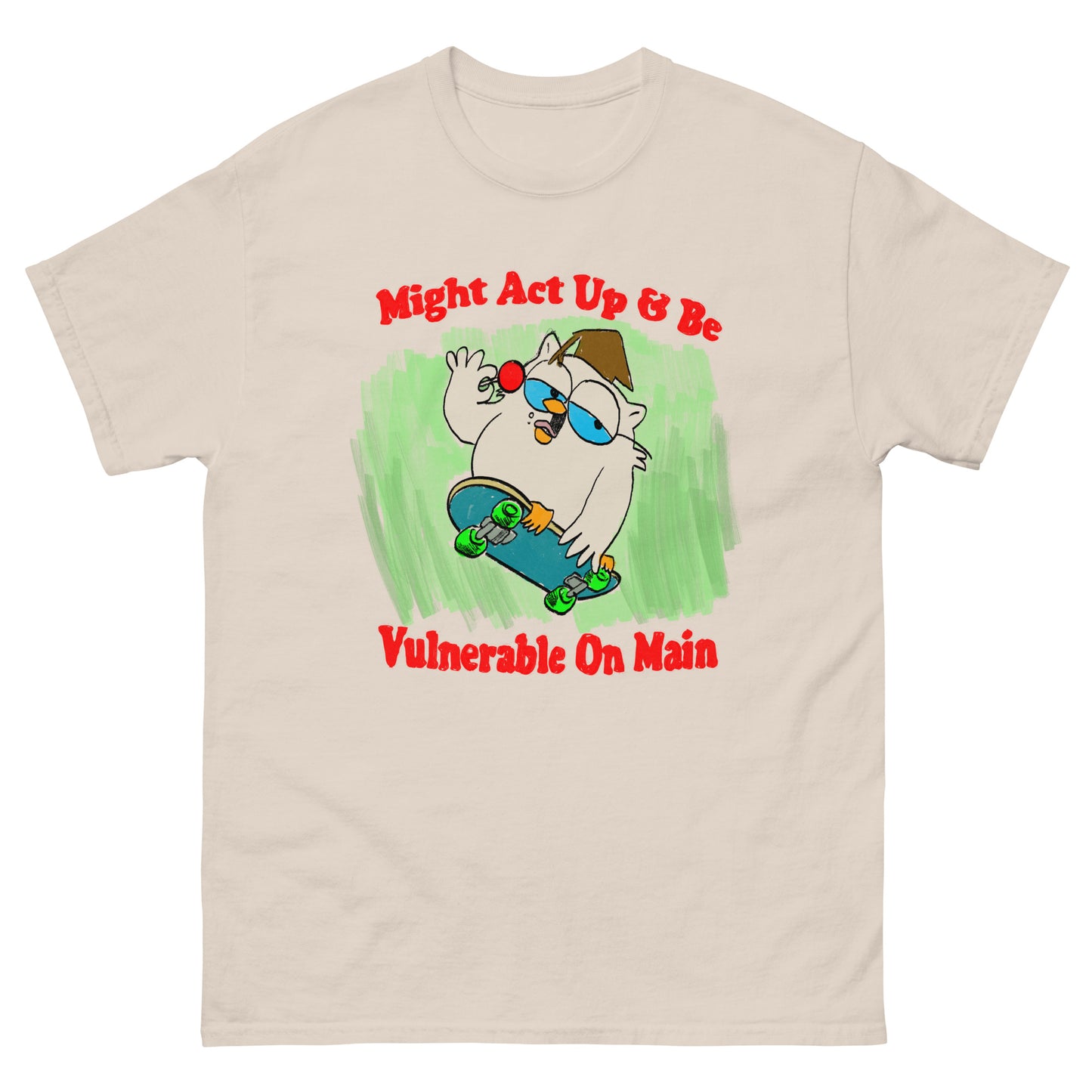 Vulnerable on Main Unisex classic tee