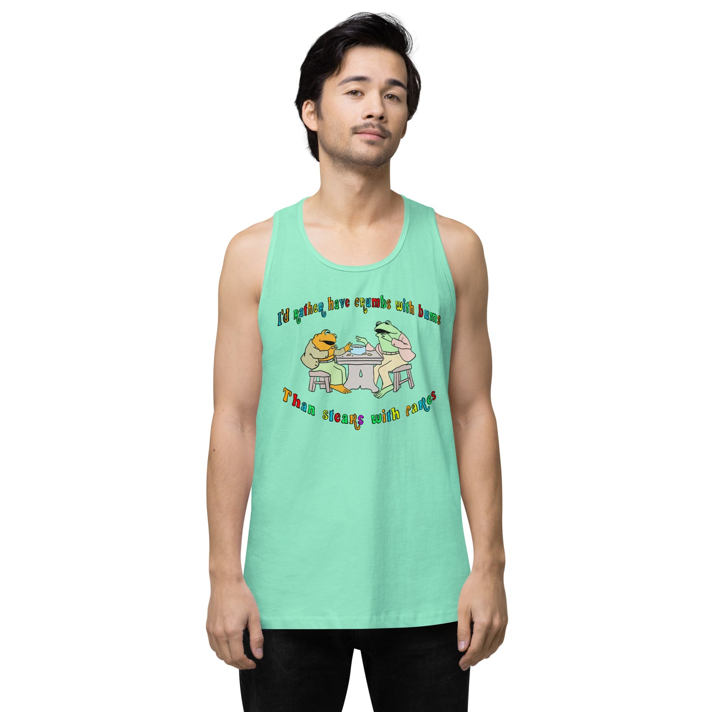Crumbs w/ Bums Men’s premium tank top