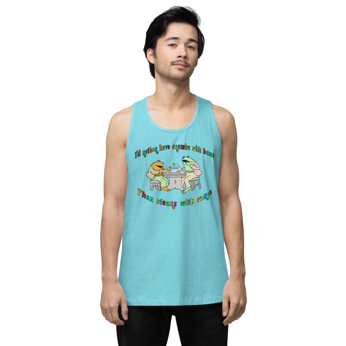 Crumbs w/ Bums Men’s premium tank top