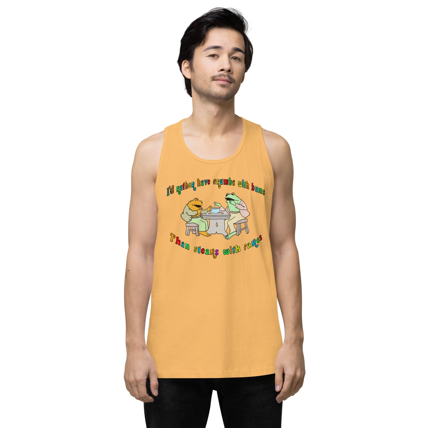 Crumbs w/ Bums Men’s premium tank top