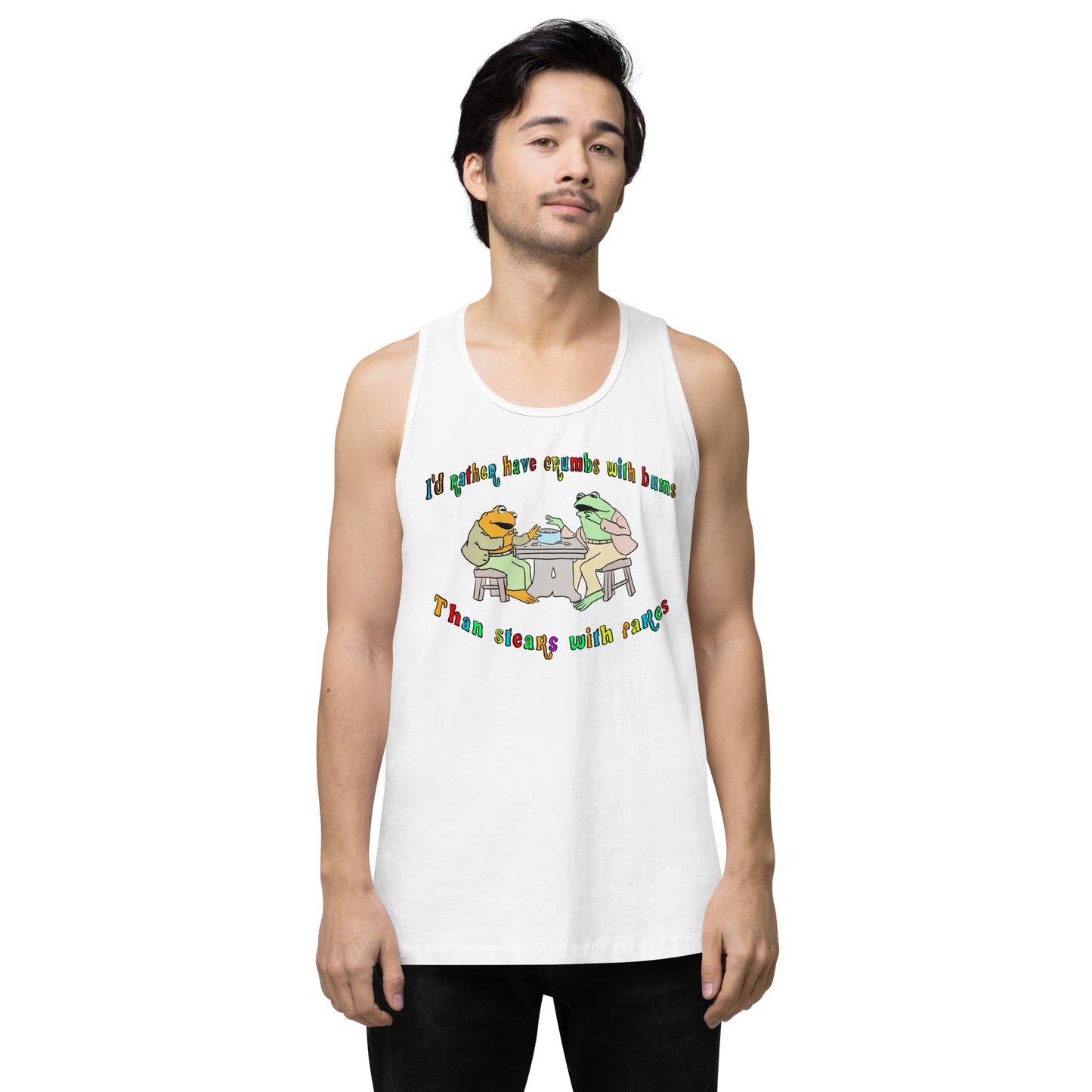 Crumbs w/ Bums Men’s premium tank top