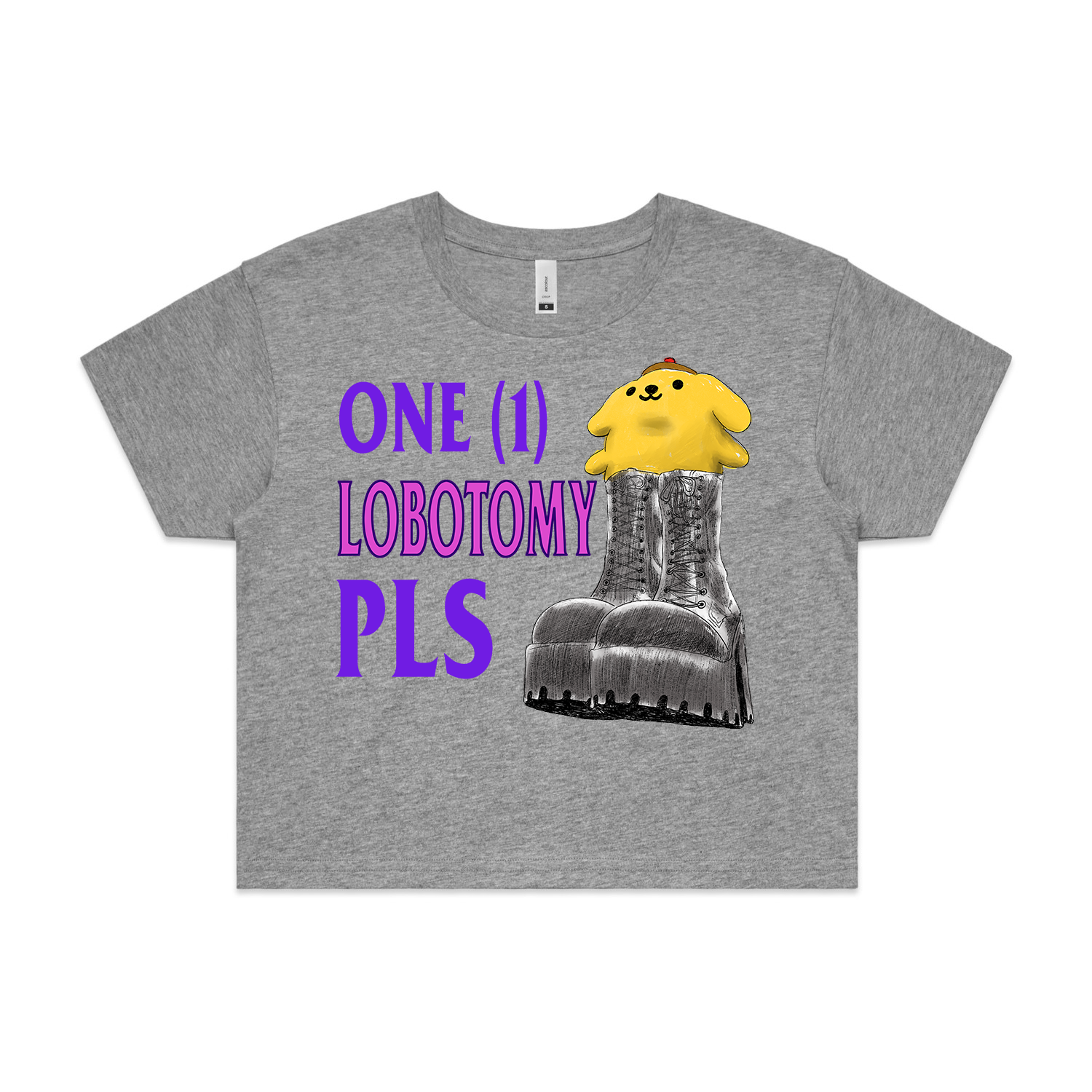 Lobotomy Crop Top