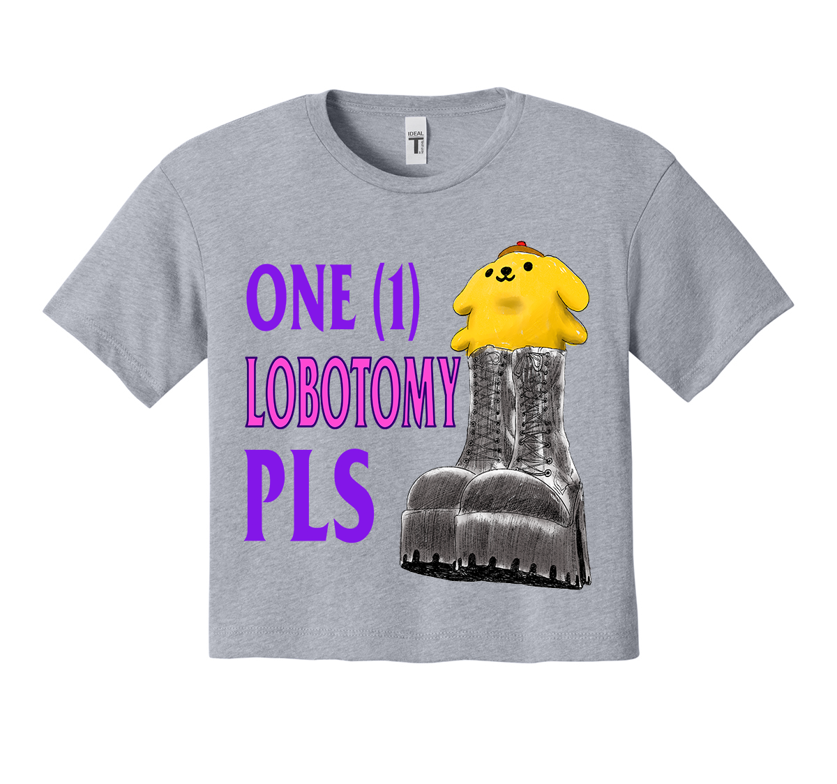 Lobotomy Crop Top