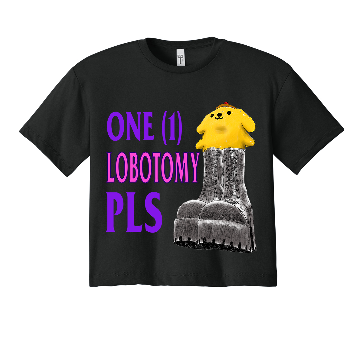 Lobotomy Crop Top