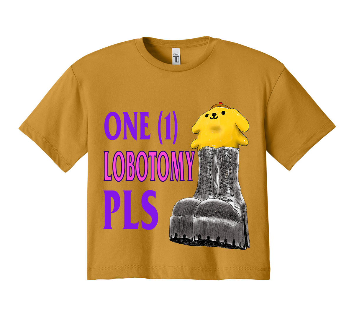Lobotomy Crop Top