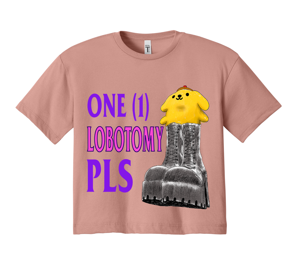 Lobotomy Crop Top