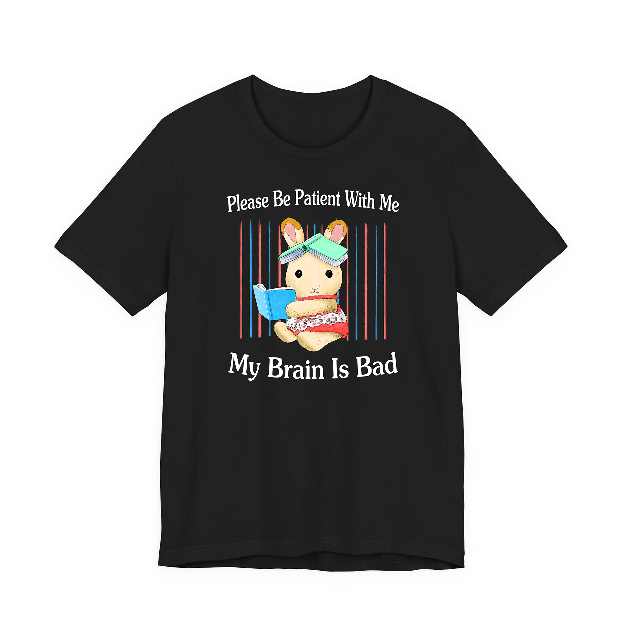 PLS Be Patient Black Tee