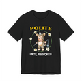 Polite Provoke Black Tee