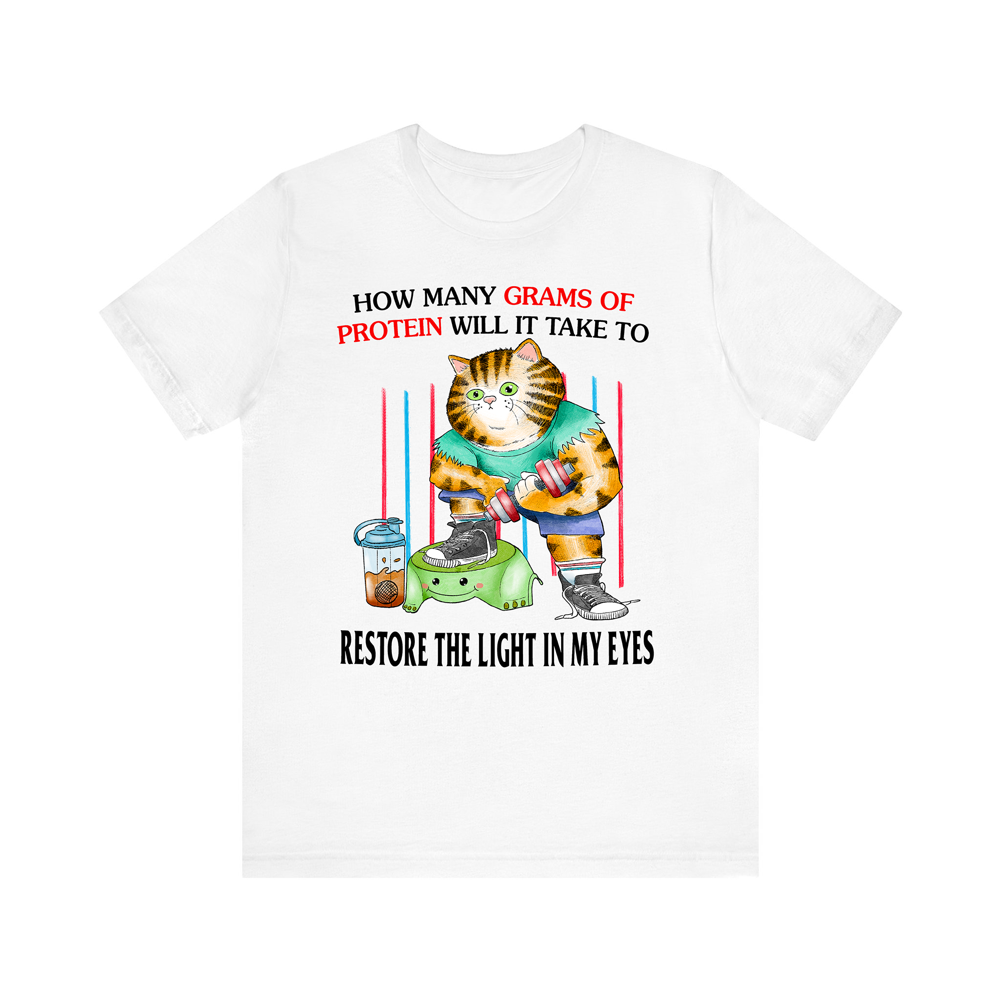 Protein White Tee