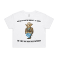 Serenity Bear Crop Top