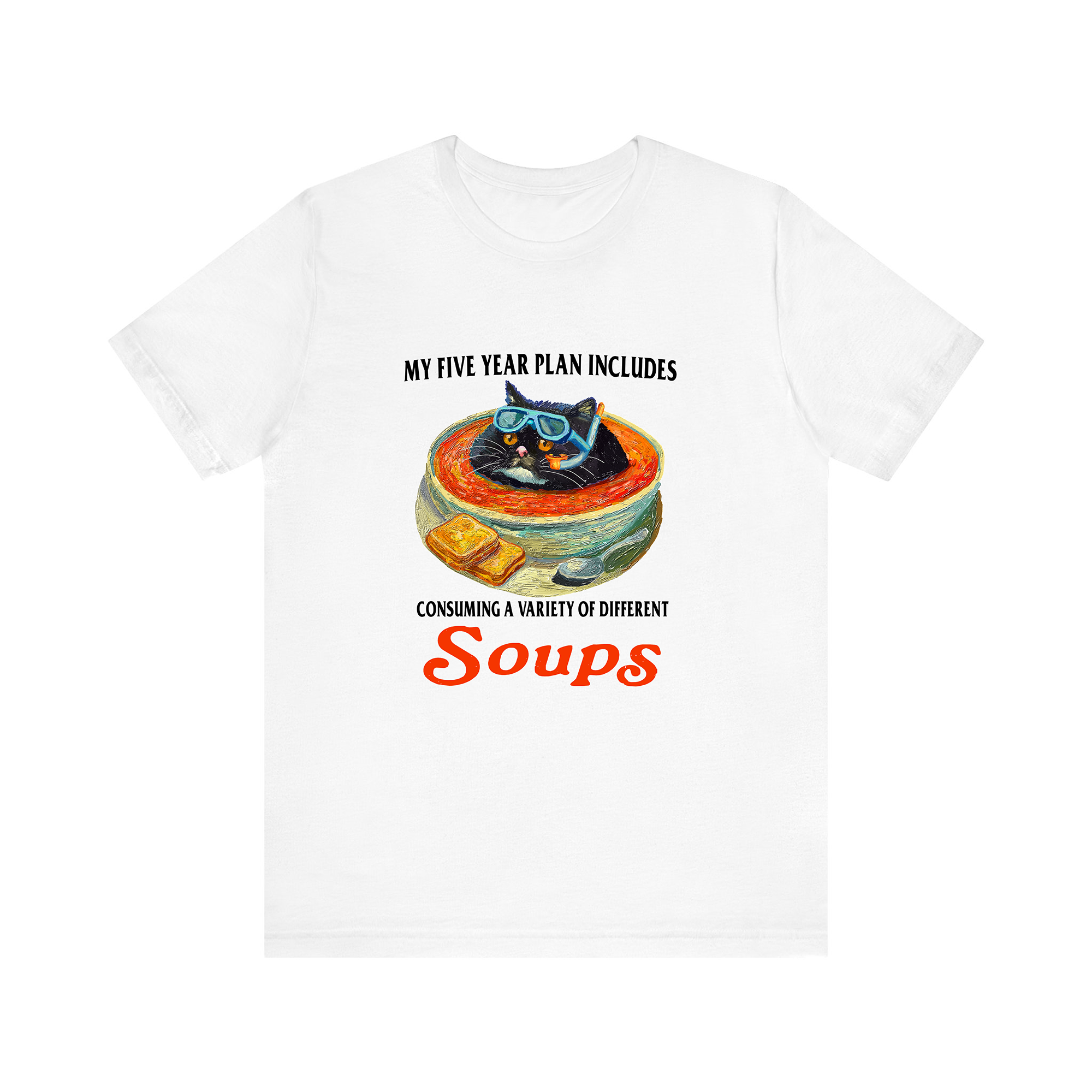 Soup Variety White Tee