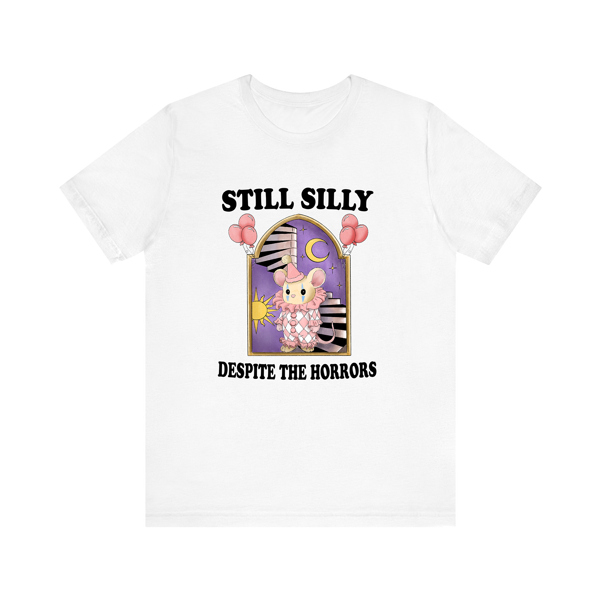 Still Silly White Tee