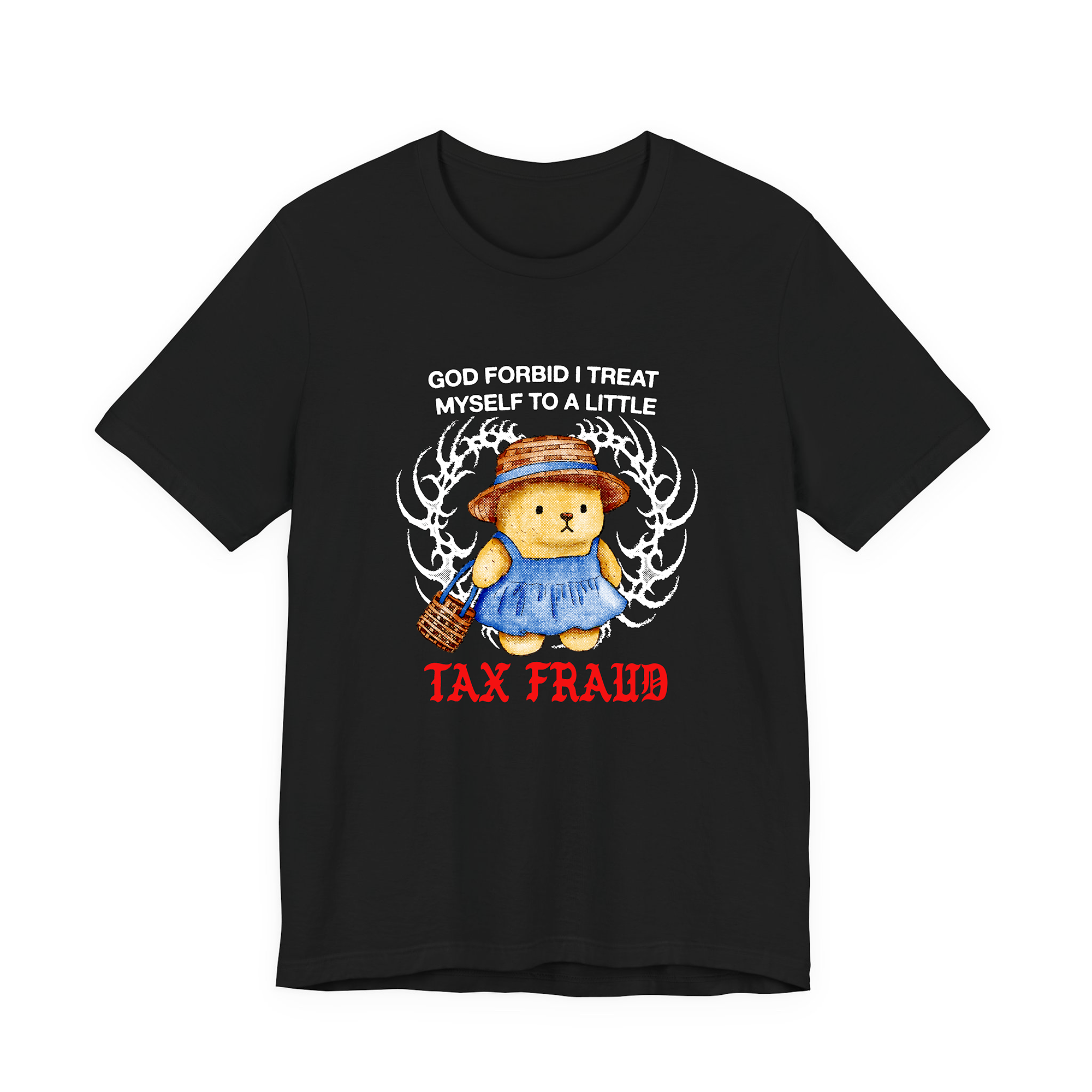 Tax FR Black Tee