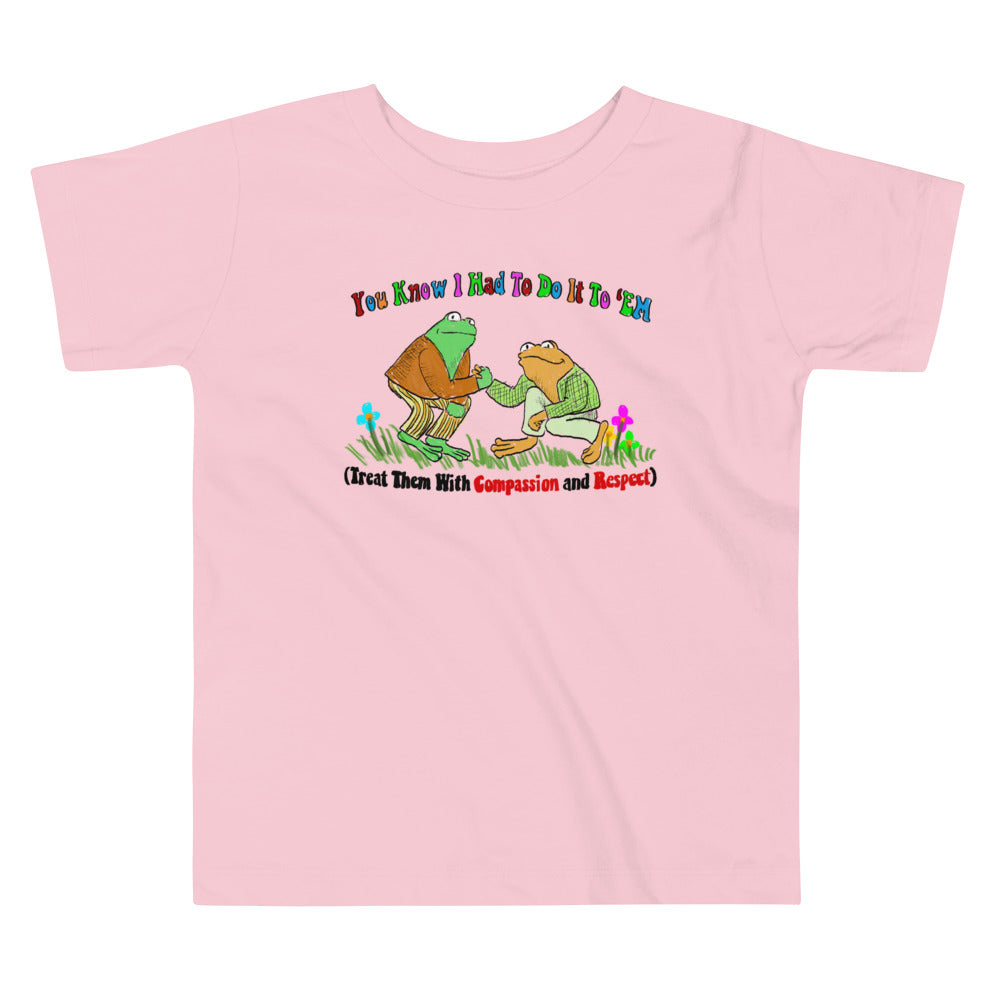 Compassion and Respect Toddler Short Sleeve Tee