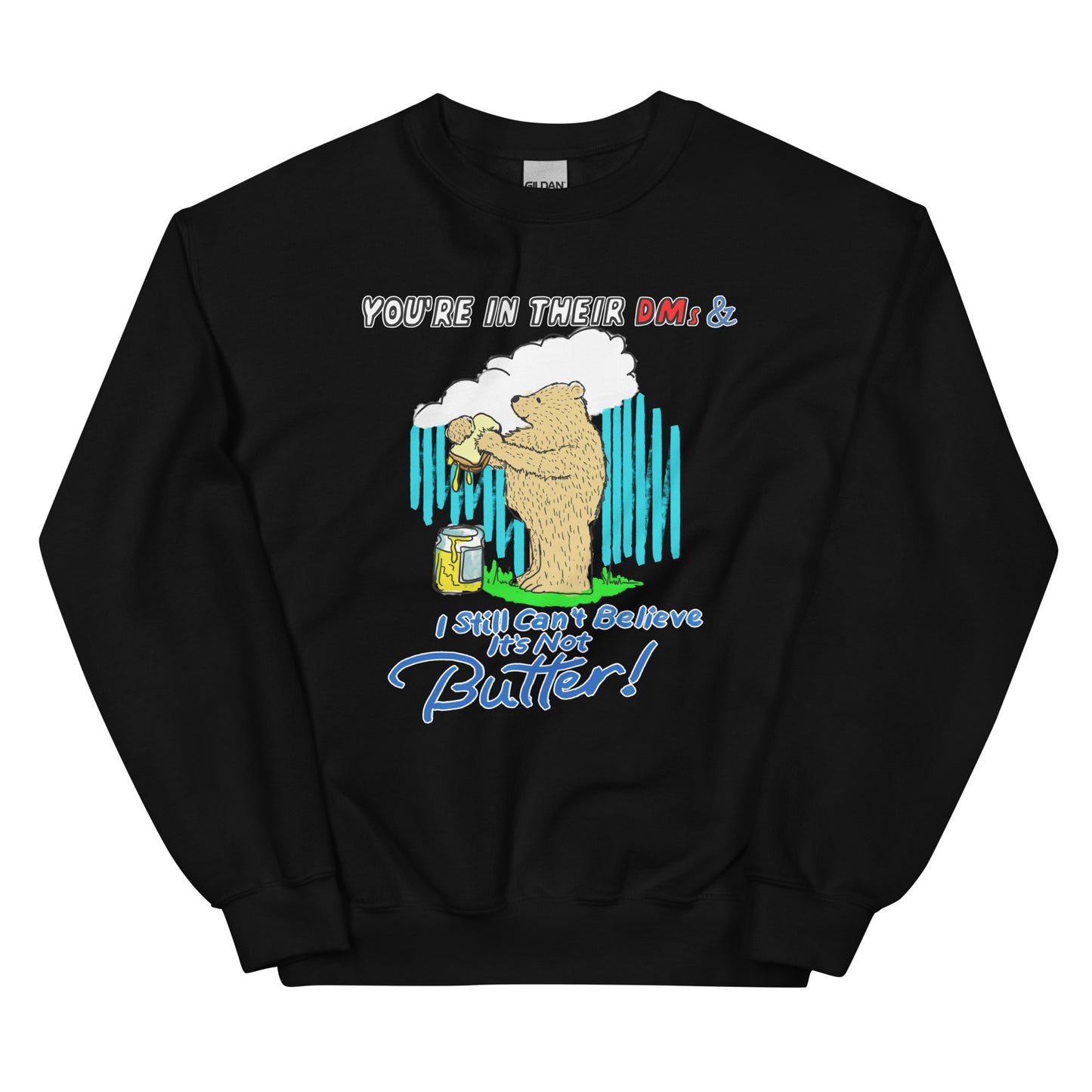 Butter Bear Unisex Sweatshirt