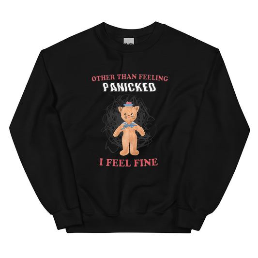 Panicked Unisex Sweatshirt