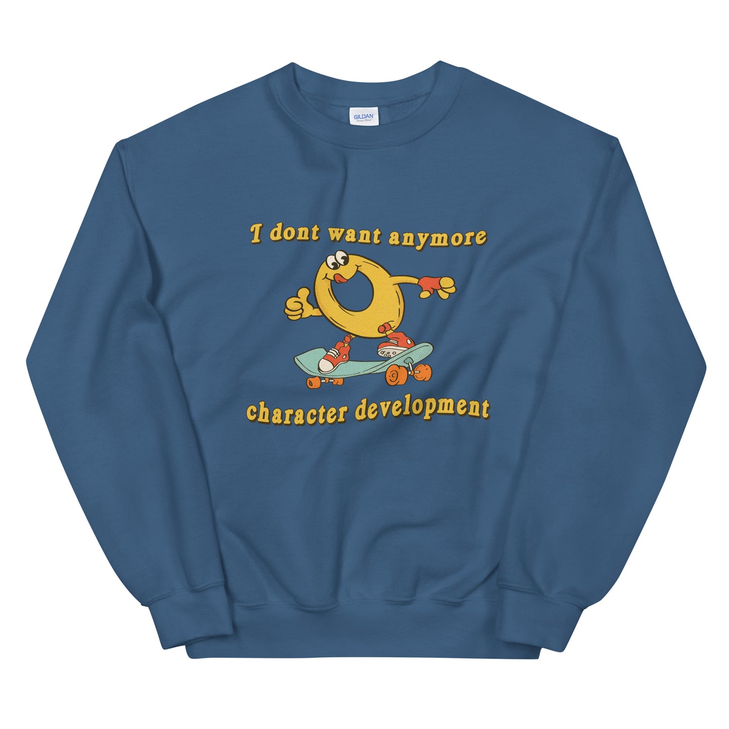 Character Development Meme Unisex Sweatshirt