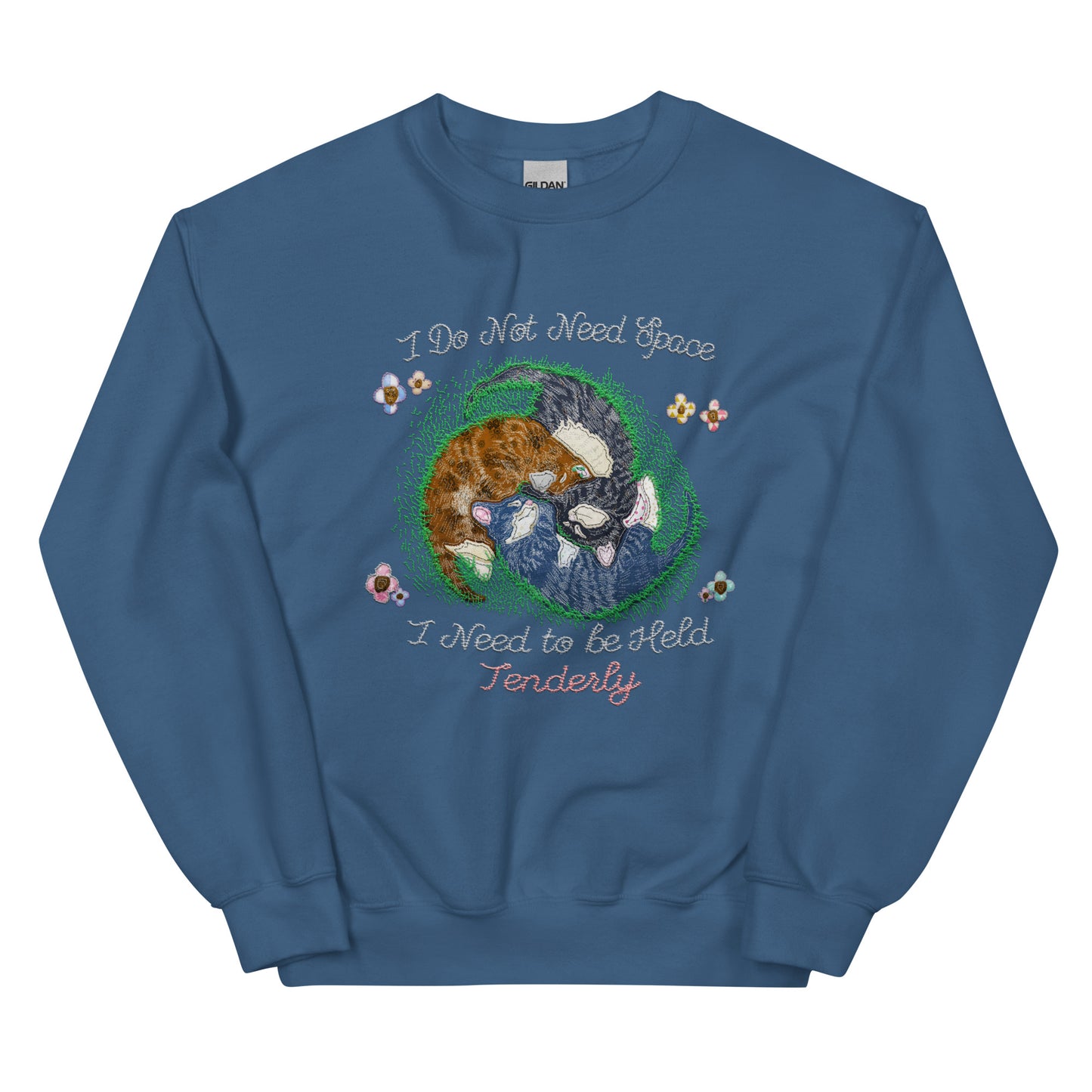 Tender Hugs Unisex Sweatshirt (Not embroidered!)