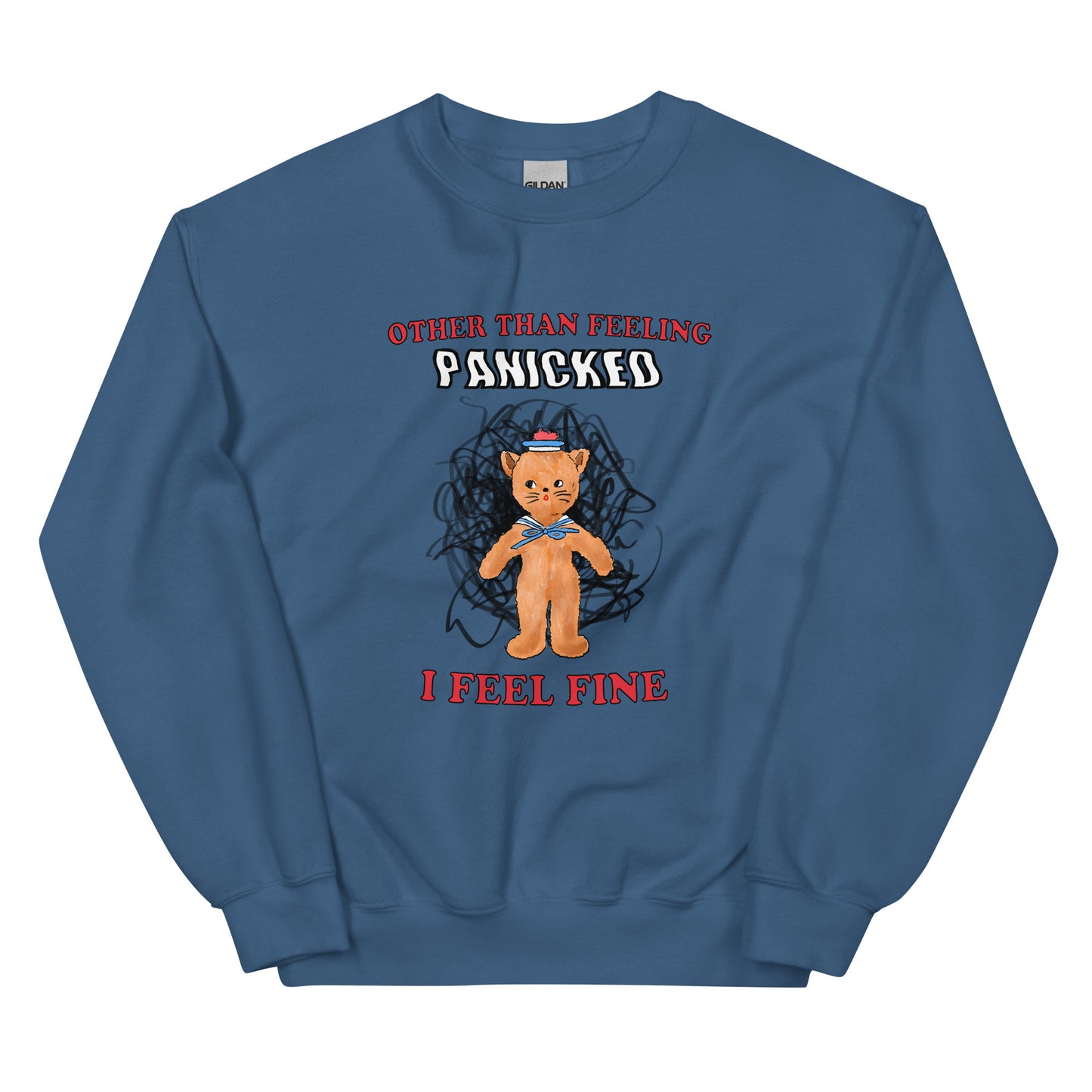 Panicked Unisex Sweatshirt