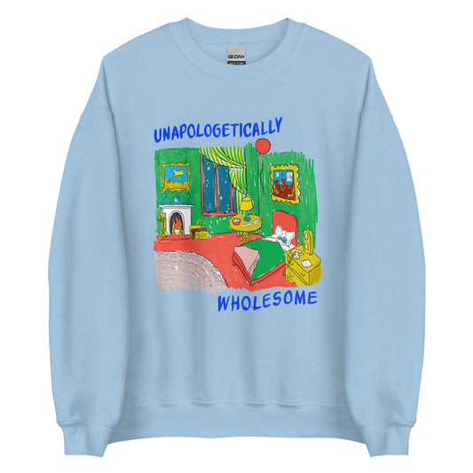 Wholesome Meme Unisex Sweatshirt