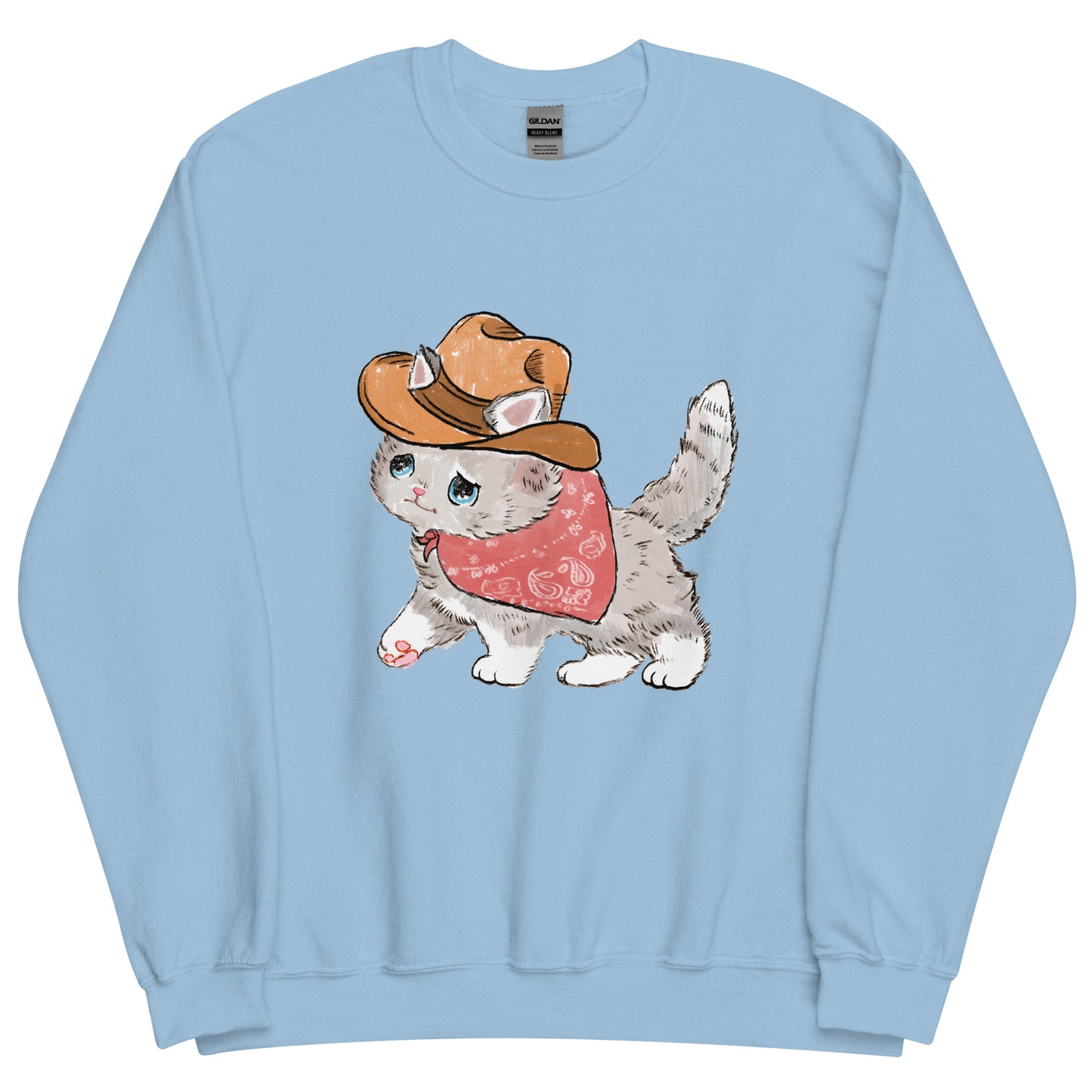 Cowboy Kitty Unisex Sweatshirt