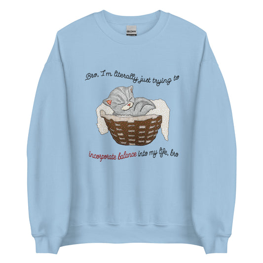 Balance Unisex Sweatshirt (Not Embroidered)