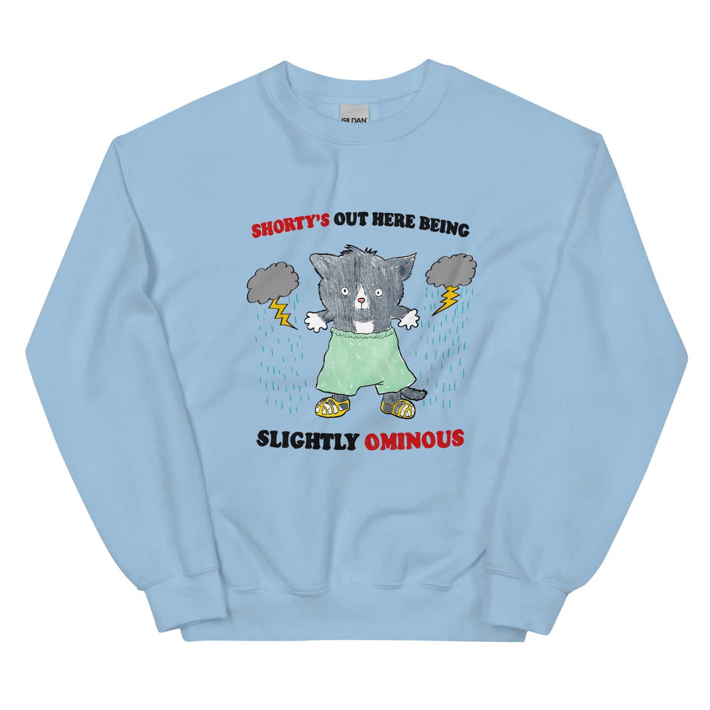Ominous Shorty Unisex Sweatshirt