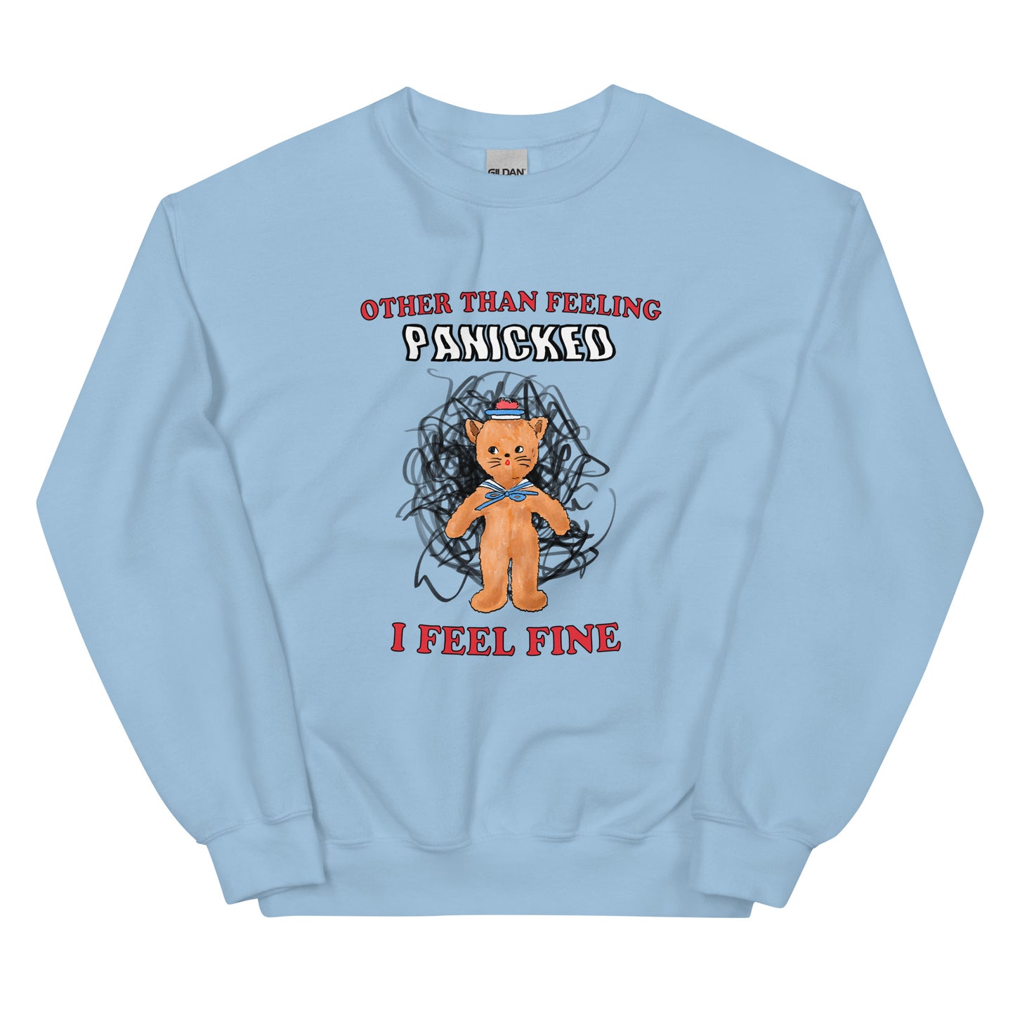 Panicked Unisex Sweatshirt