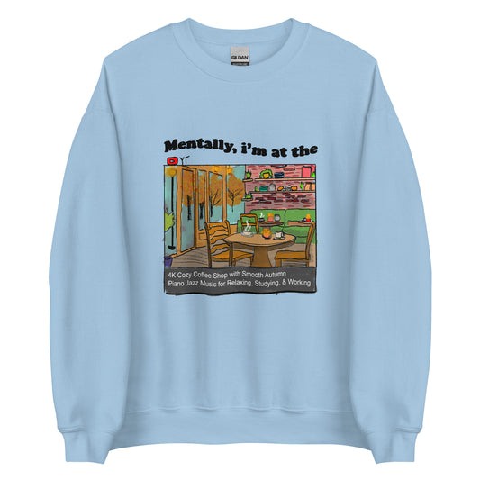 4K Coffee Shop Unisex Sweatshirt