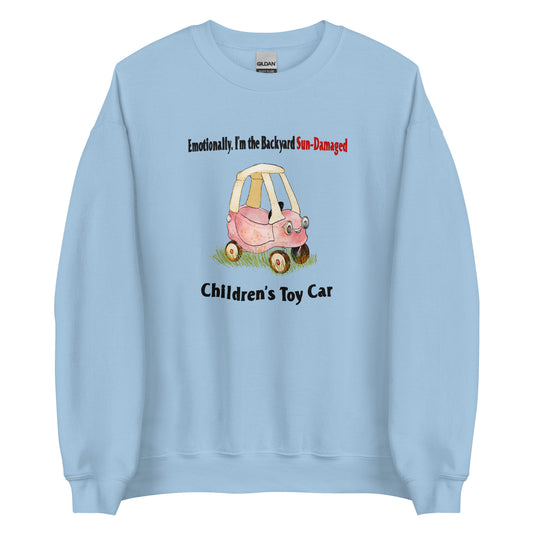 Emotionally Sun-Damaged Unisex Sweatshirt