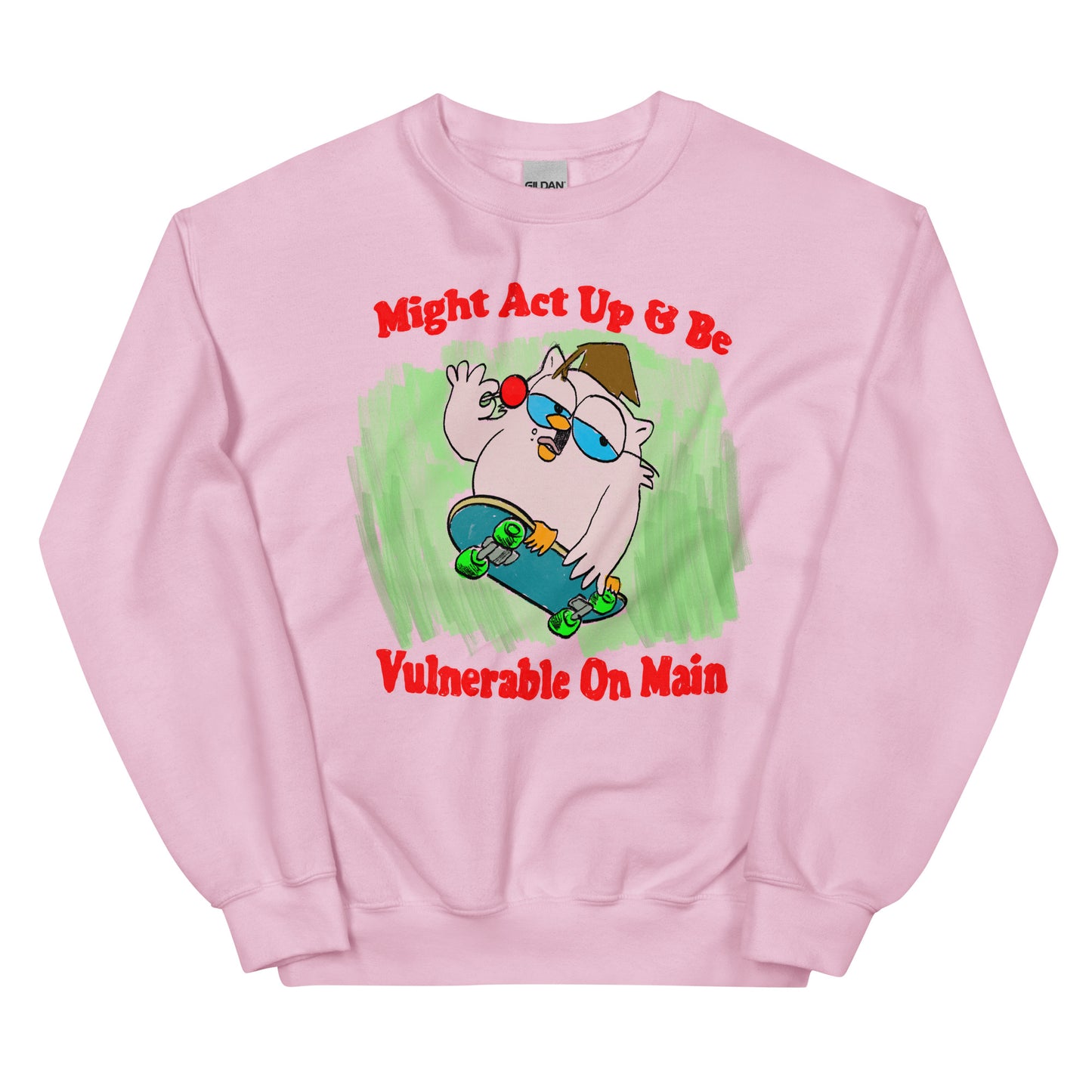 Vulnerable on Main Unisex Sweatshirt