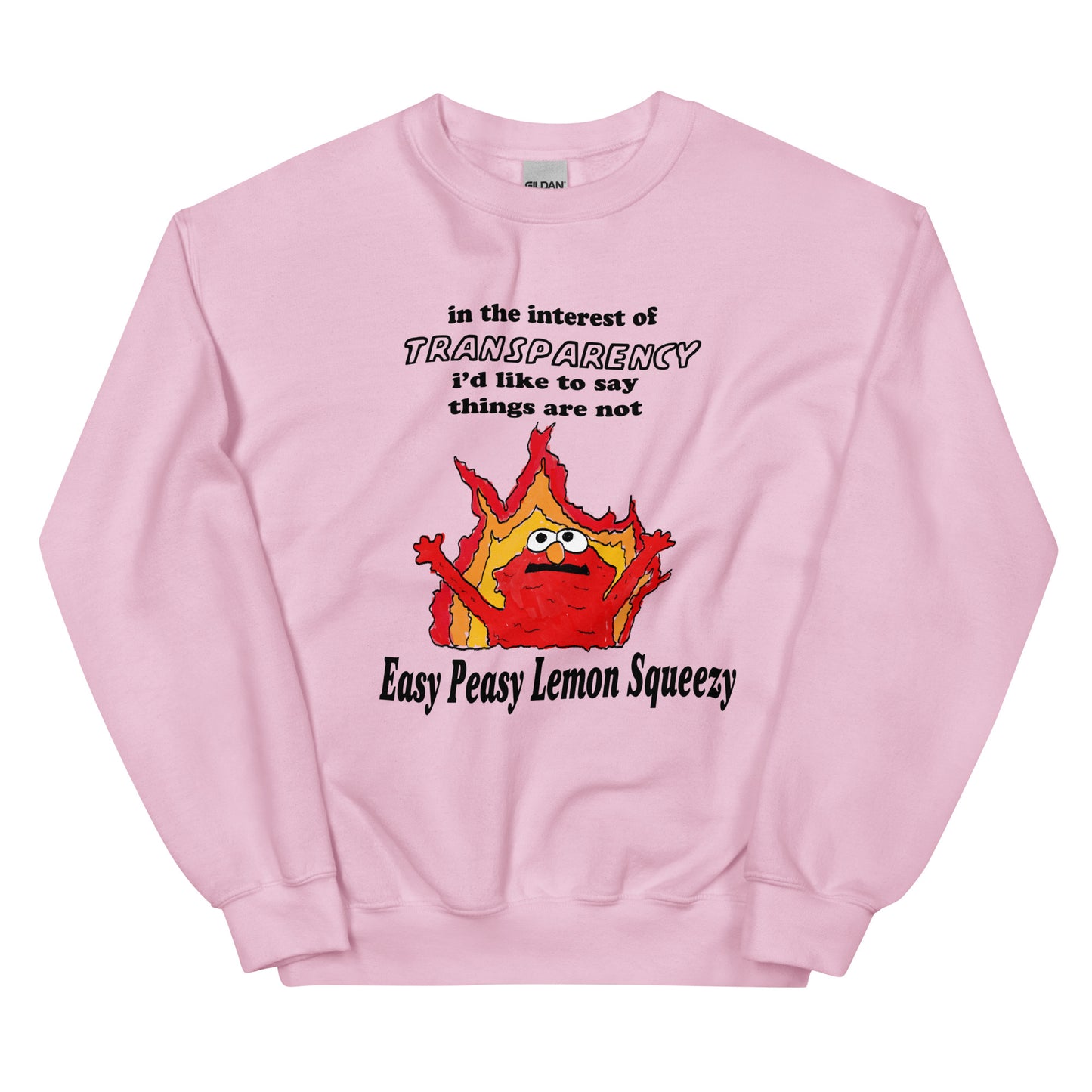 Not So Easy Peasy Unisex Sweatshirt