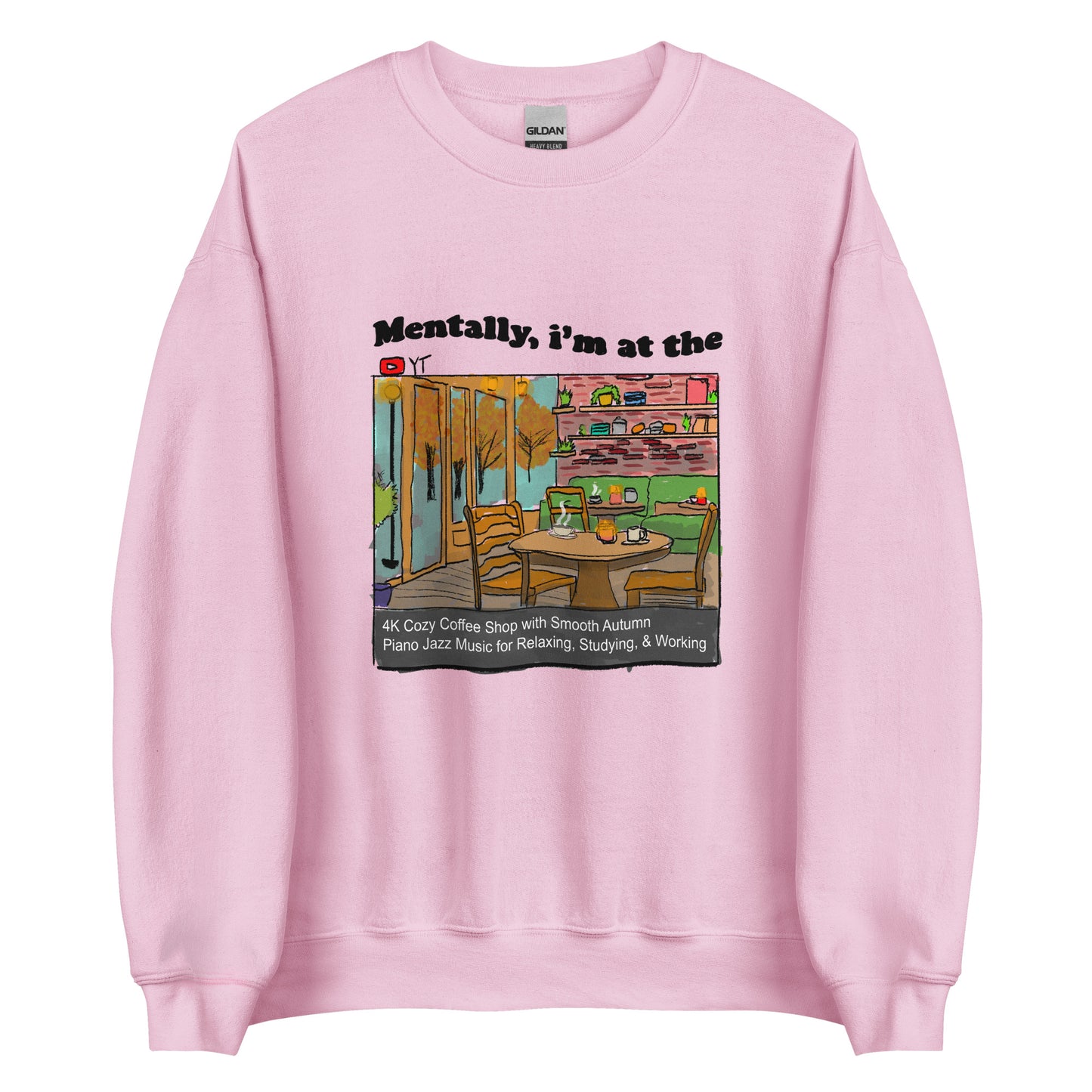 4K Coffee Shop Unisex Sweatshirt