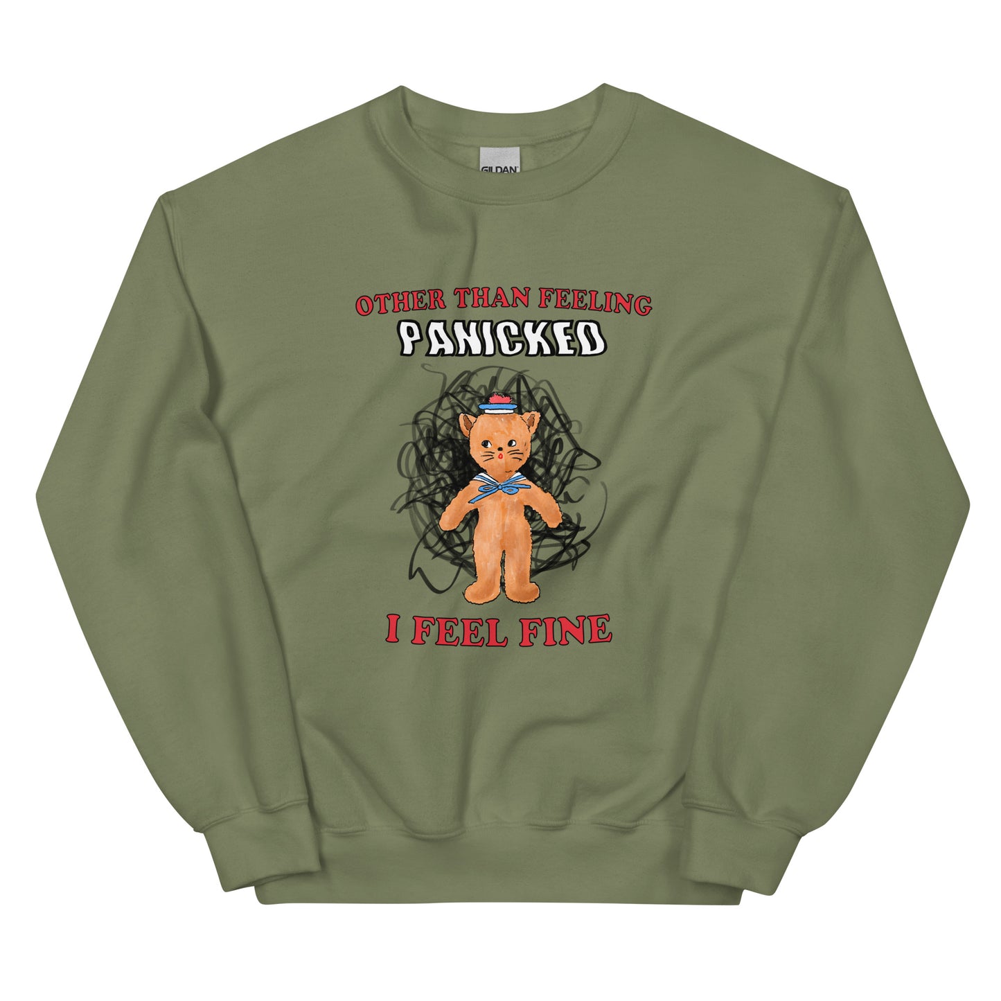 Panicked Unisex Sweatshirt