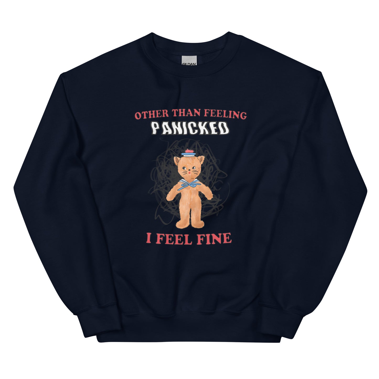 Panicked Unisex Sweatshirt