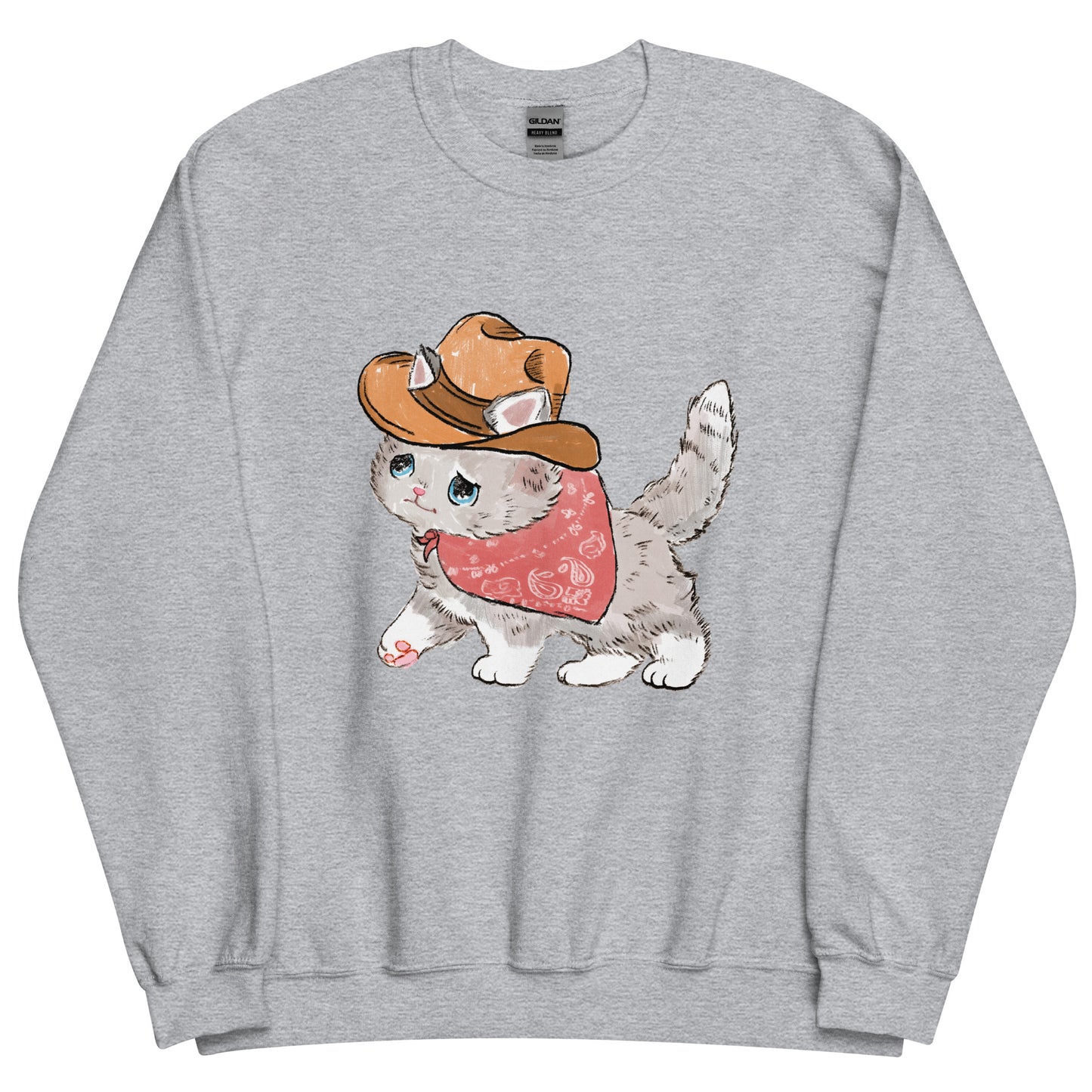 Cowboy Kitty Unisex Sweatshirt