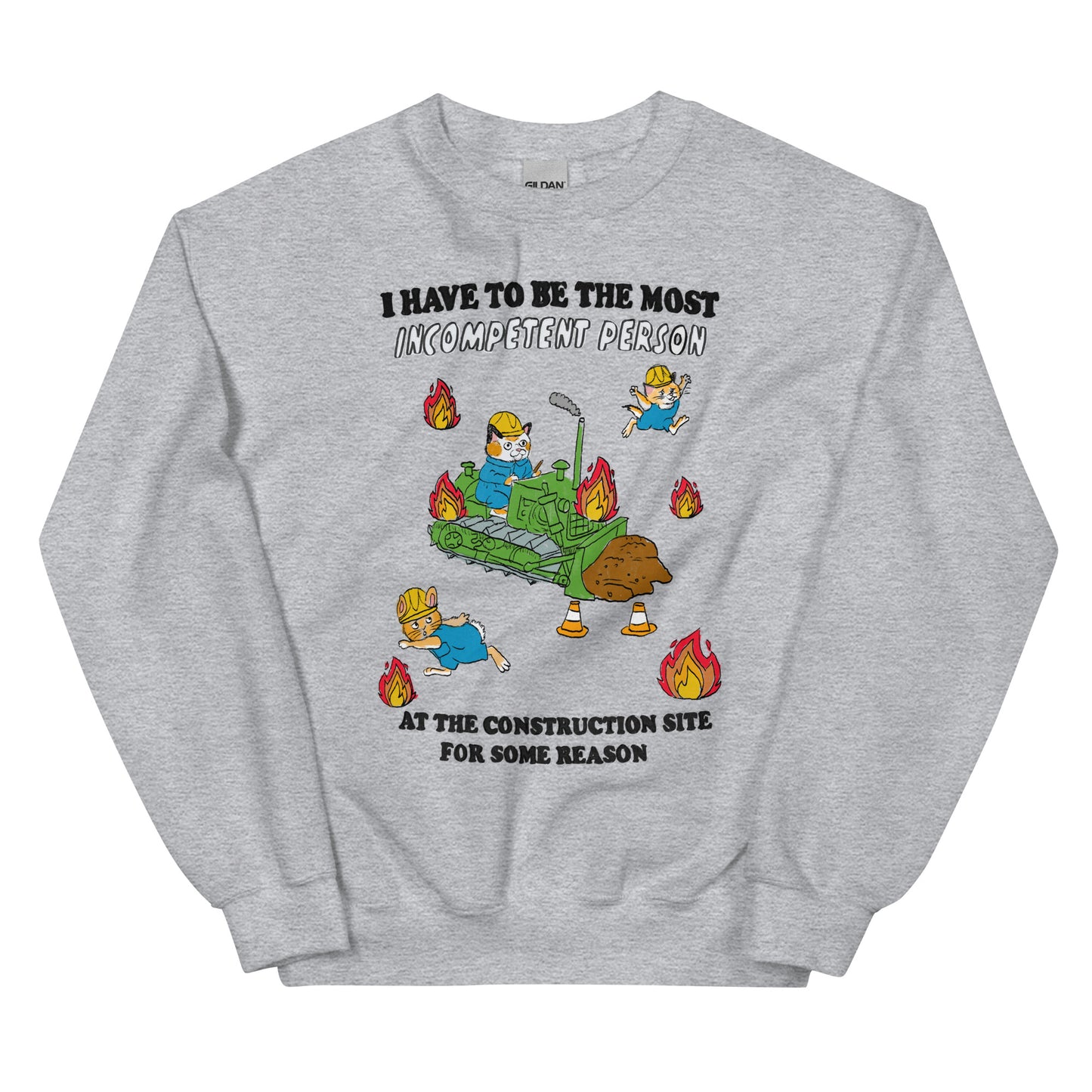 Construction Unisex Sweatshirt