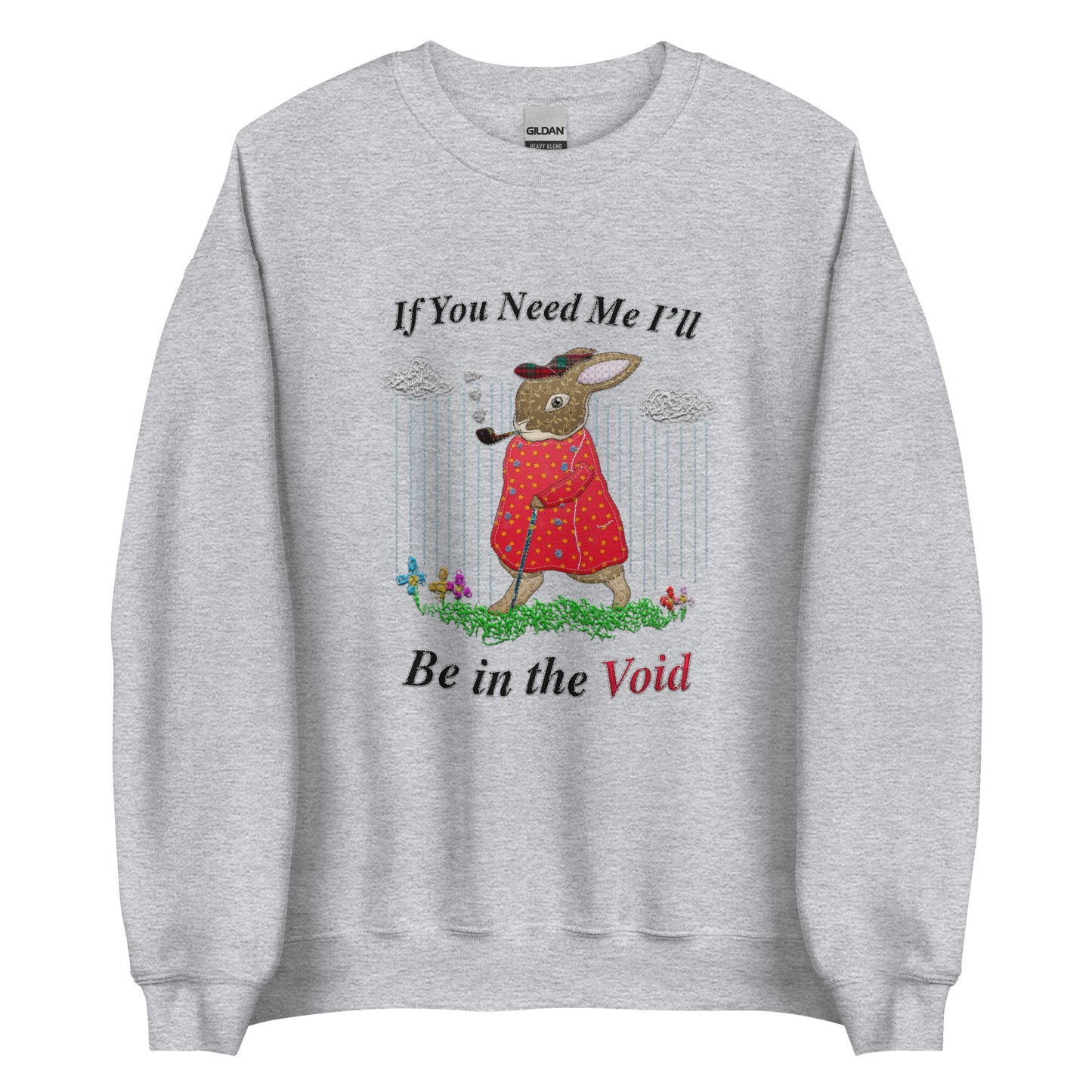 I&#39;ll Be in the Void Unisex Sweatshirt (Not embroidered)