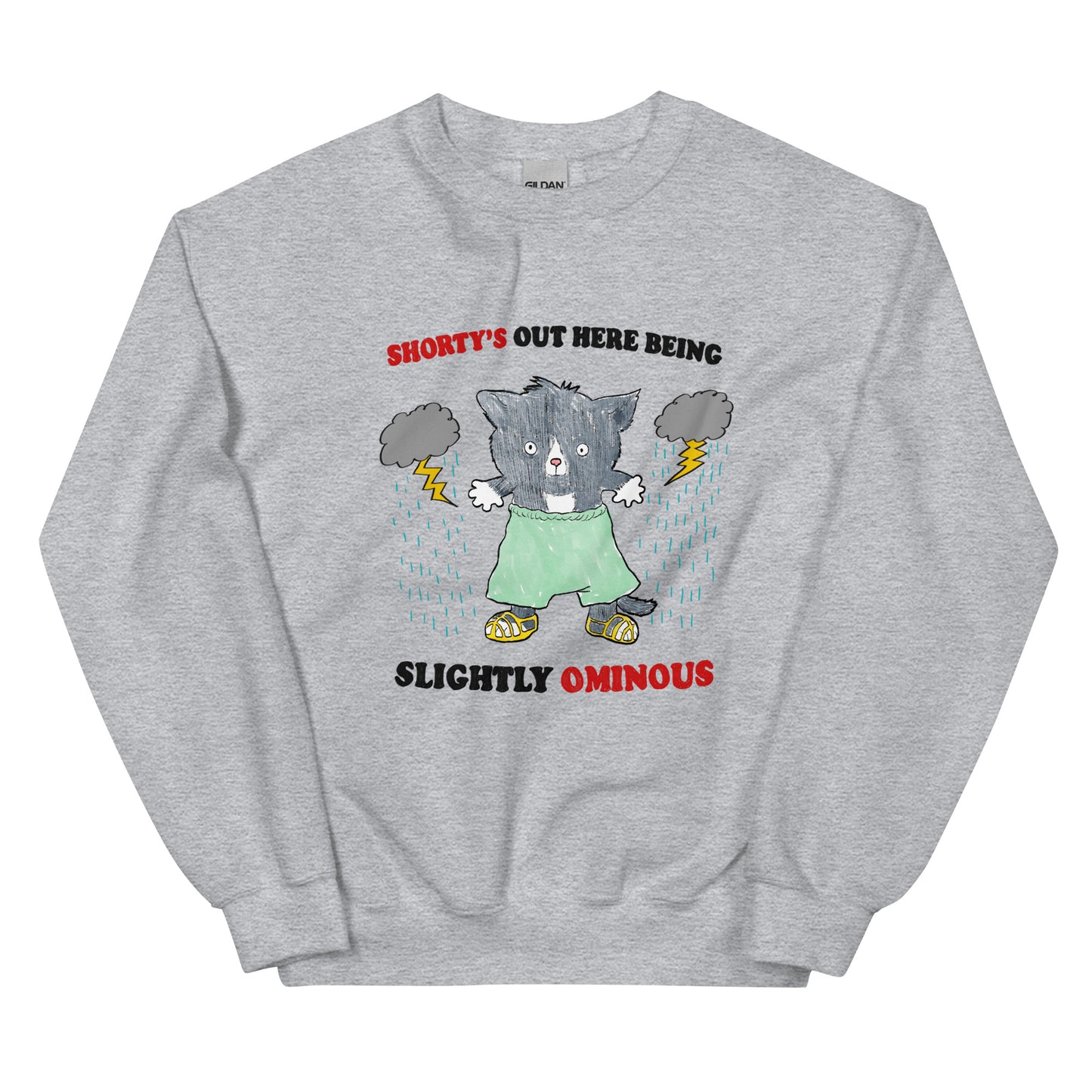 Ominous Shorty Unisex Sweatshirt
