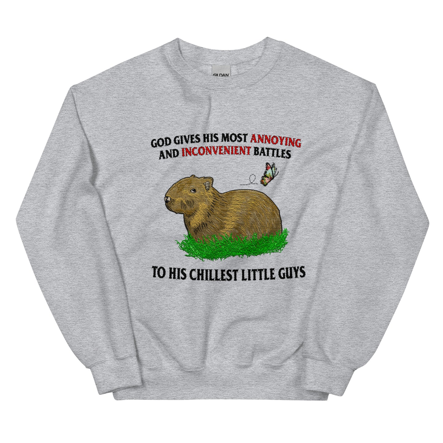 Chillest Little Guy Unisex Sweatshirt (not embroidered)