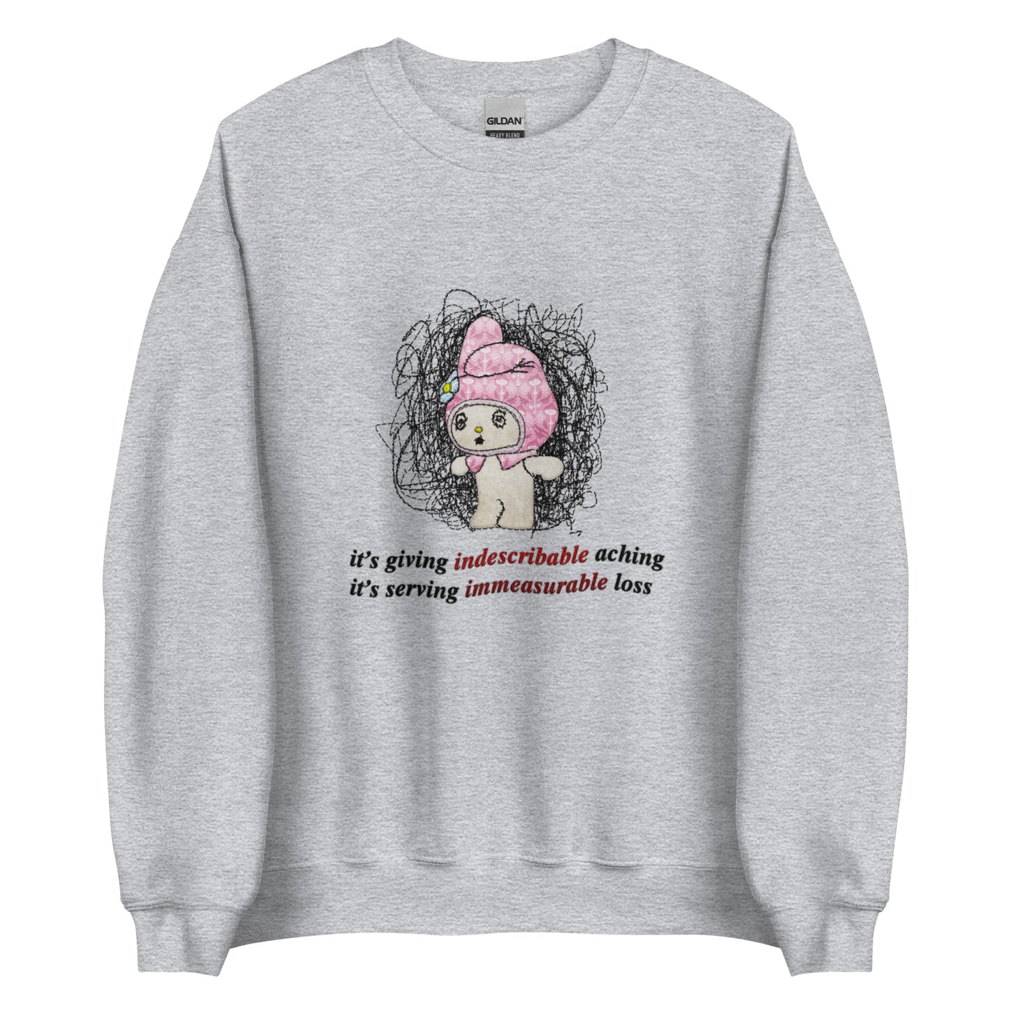 Giving/Serving Loss Unisex Sweatshirt (Not Embroidered)