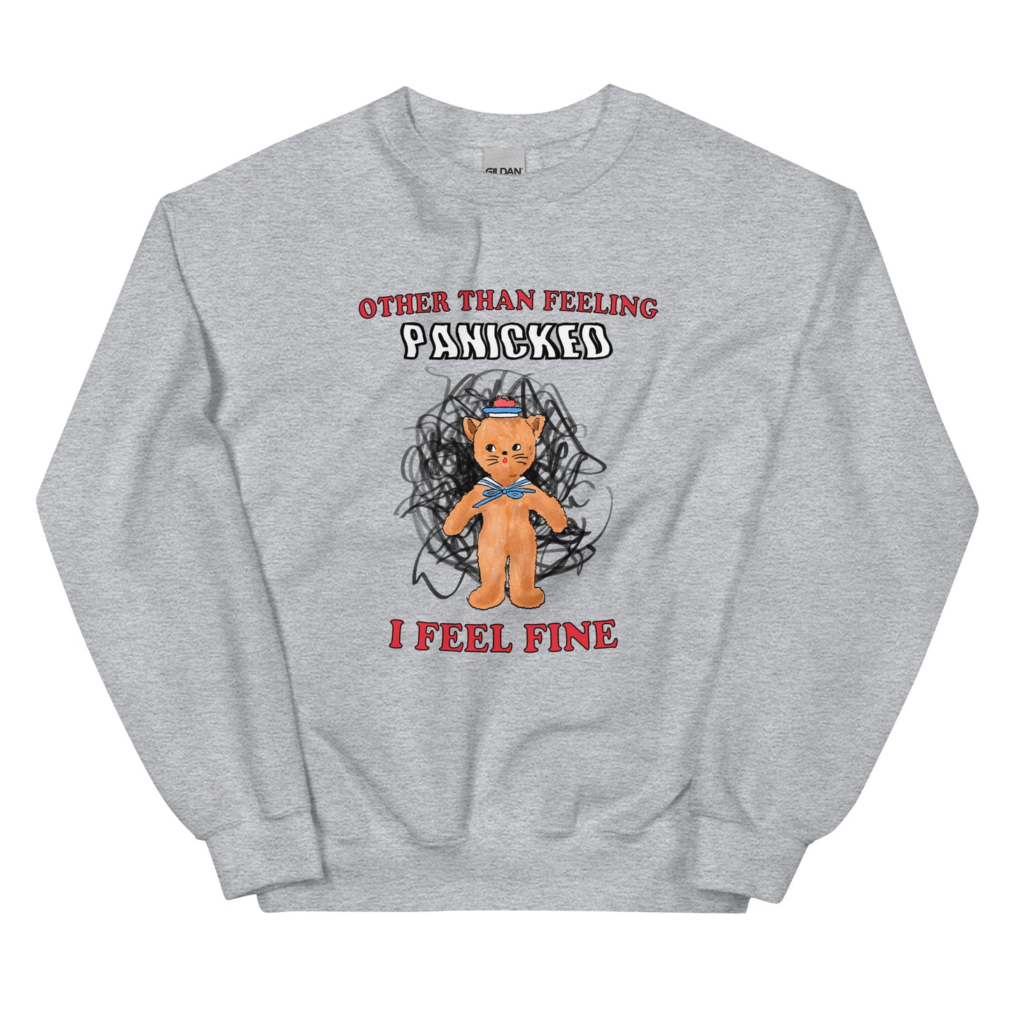 Panicked Unisex Sweatshirt