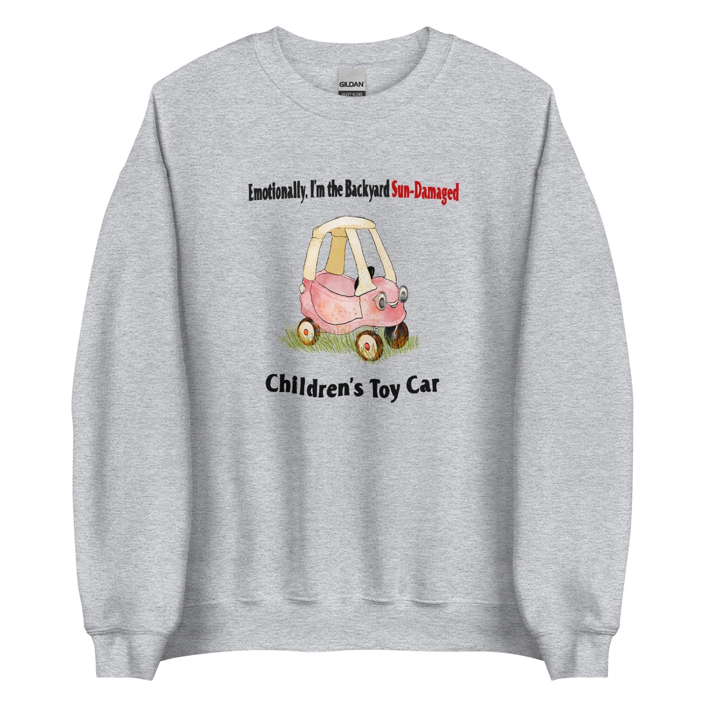 Emotionally Sun-Damaged Unisex Sweatshirt