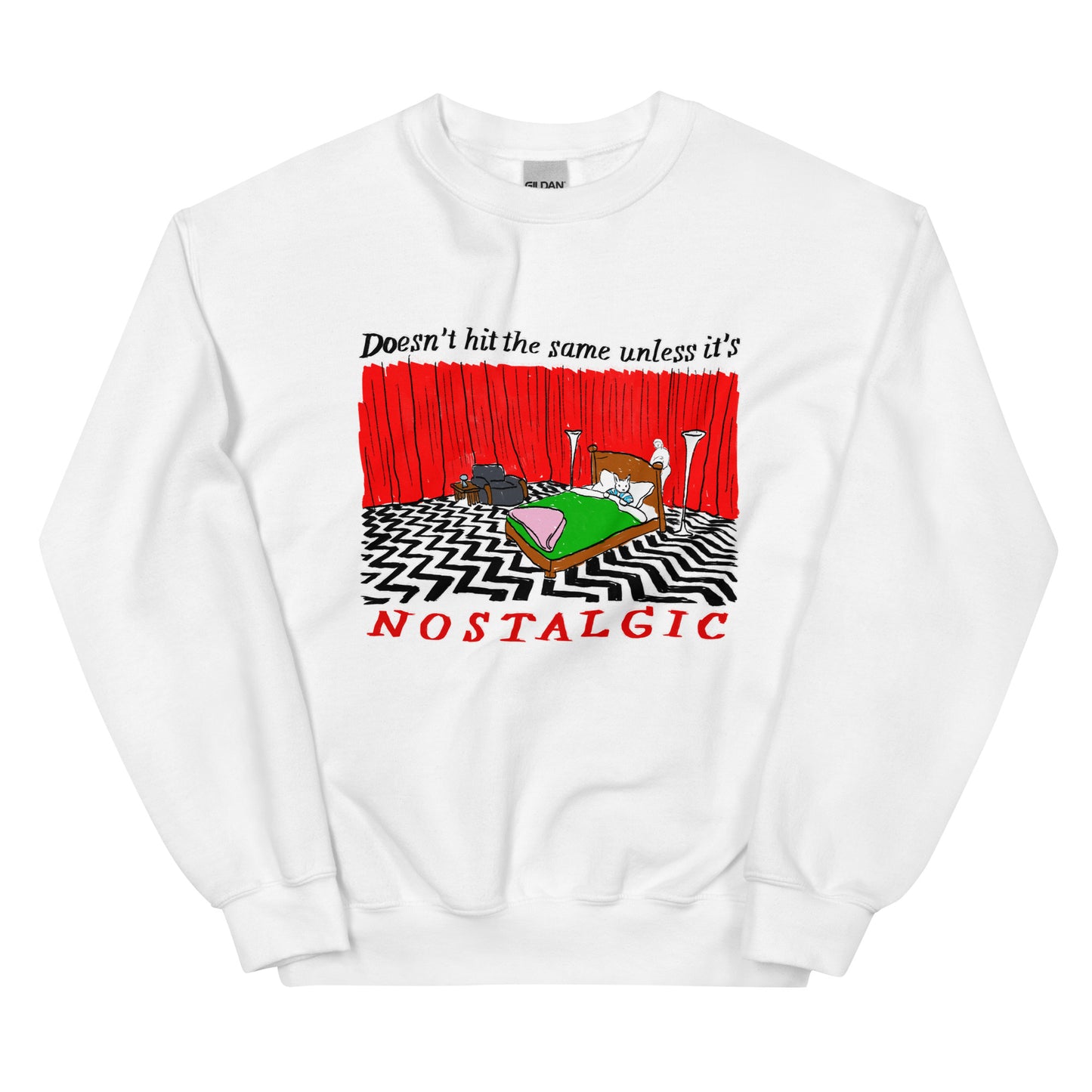 Nostalgia Unisex Sweatshirt (White crewneck only)