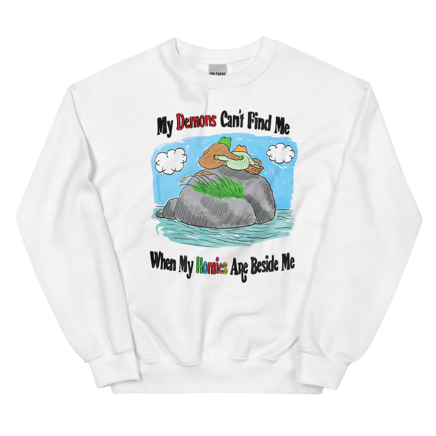 Homies Beside Me Unisex Sweatshirt