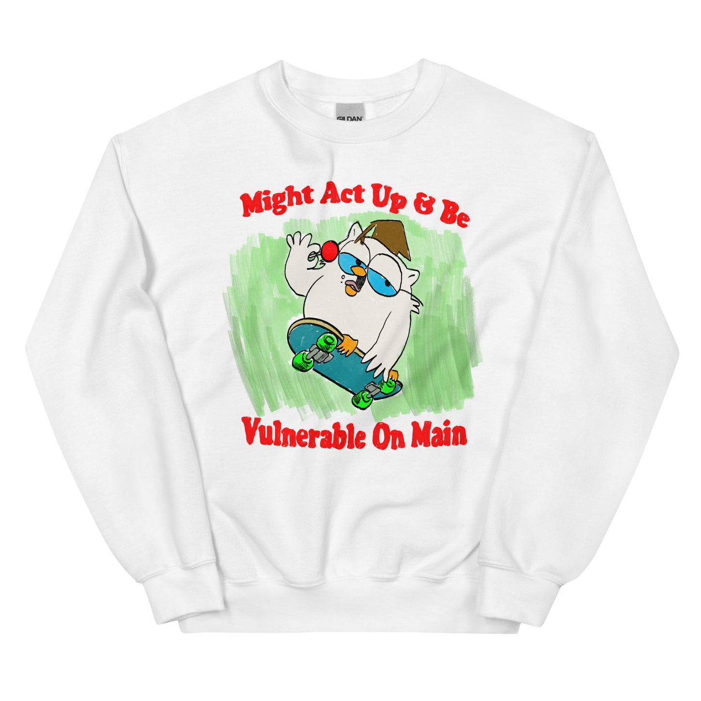 Vulnerable on Main Unisex Sweatshirt