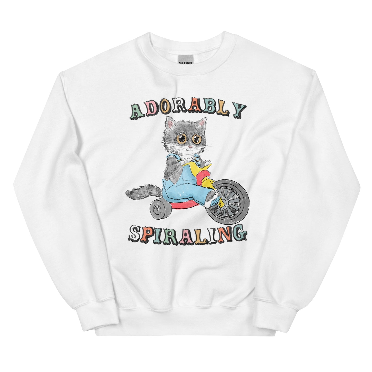 Adorably Spiraling Unisex Sweatshirt