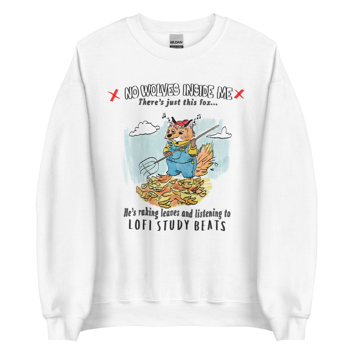 Lofi Fox Unisex Sweatshirt